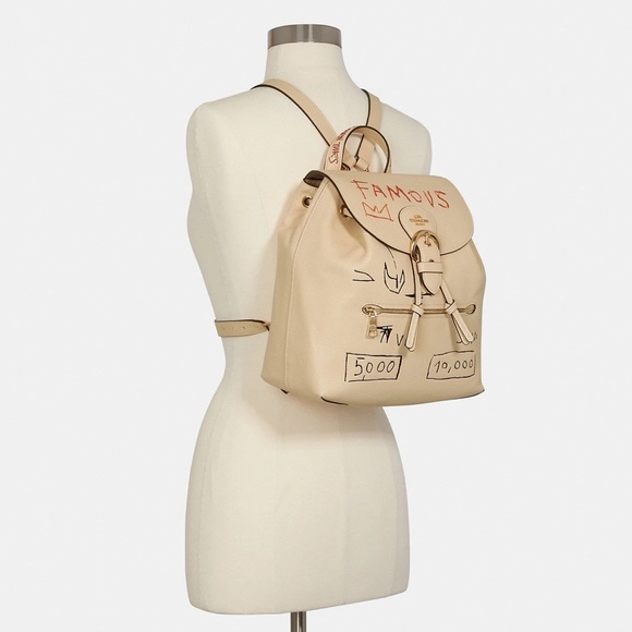 Coach X Jean Michel Basquiat Kleo Backpack Coach X Jean Michel Basquiat Kleo Backpack